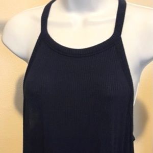 Venus Blue Knit Tank Top